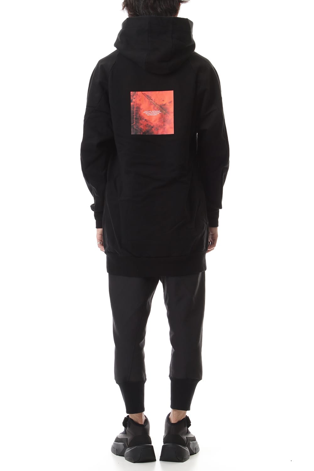 M. B. BIG HOODIE Black