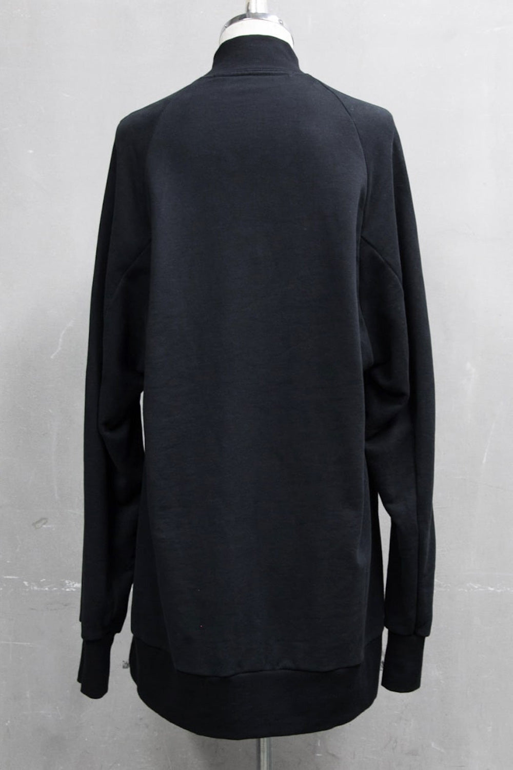 MOCK-NECK PULLOVER Black