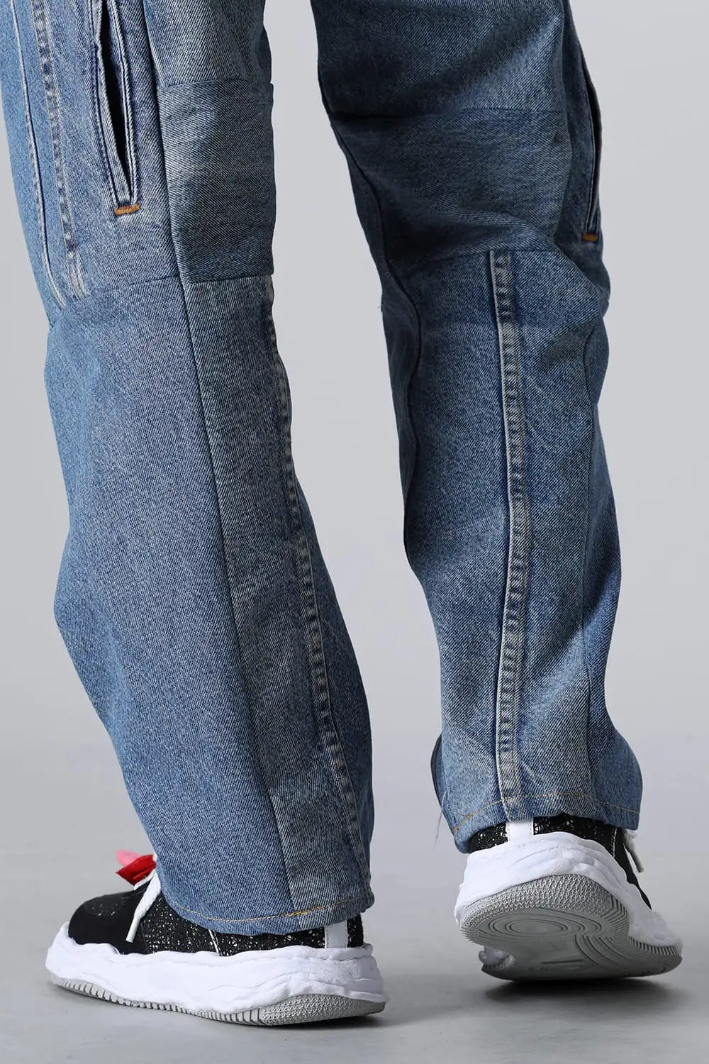 71 MICHAEL×MIHARA YASUHIRO Sneaker EMBROIDERY WAYNE With BROOCH Black