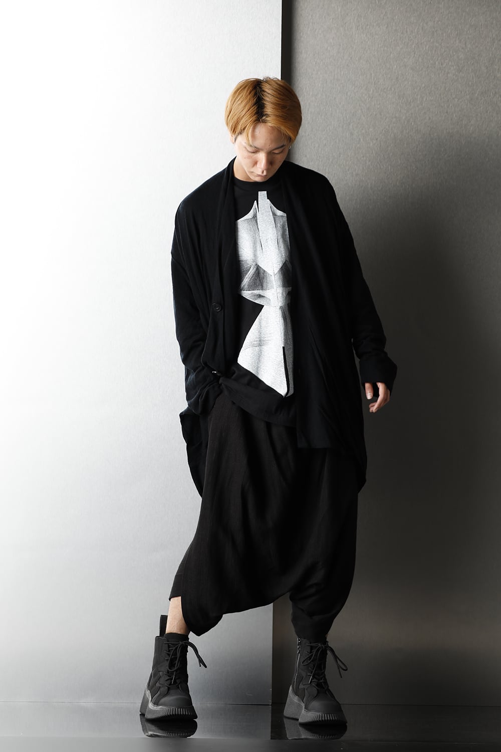 ヨウリュウ ウールカーディガン