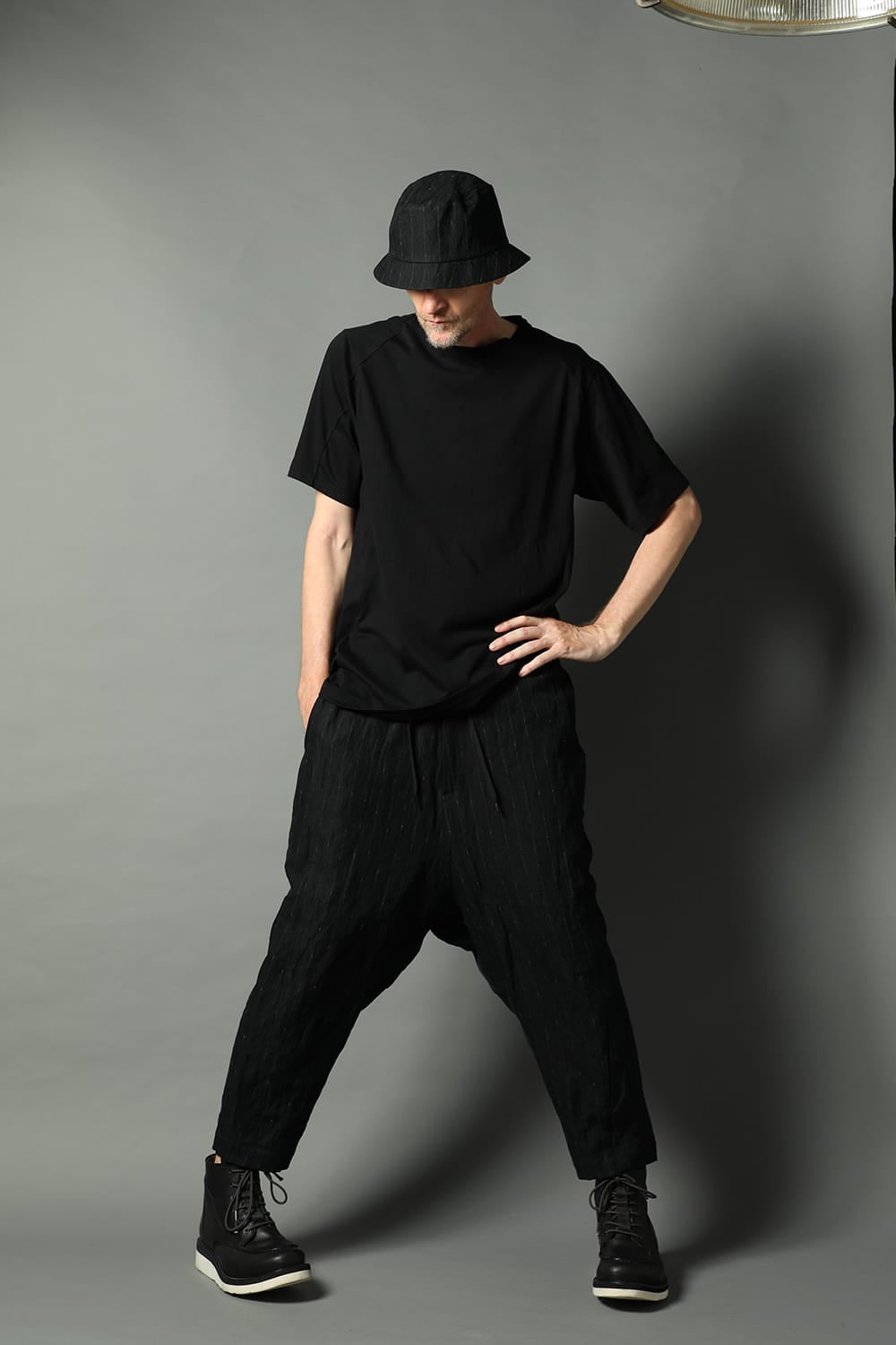 ショートスリーブ エジプシャンコットン ジャージー( SUVIN ) ブラック