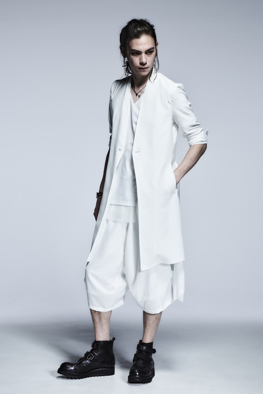 Layerd T-Shirts White×White