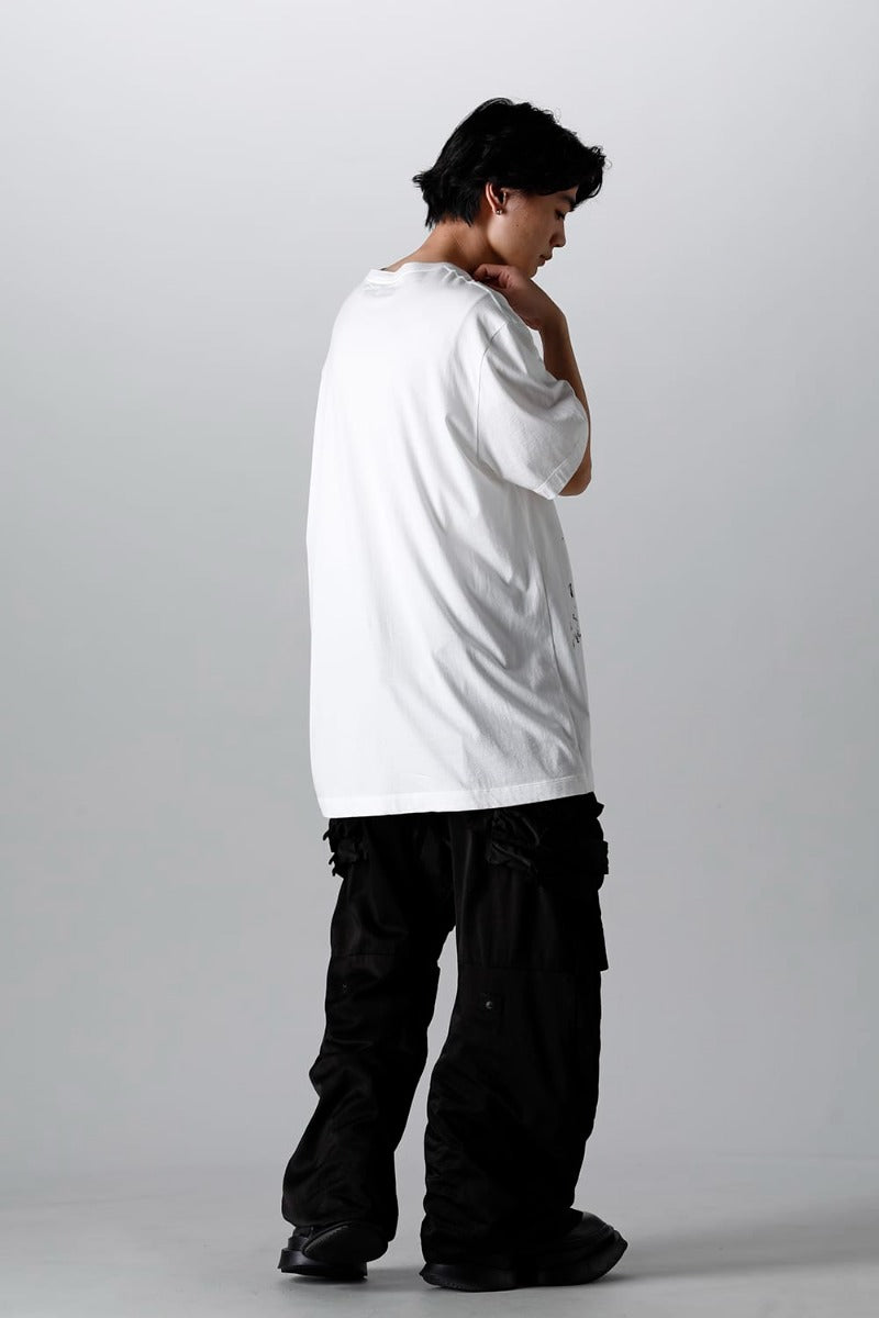 プリント レギュラー Tシャツ オフホワイト