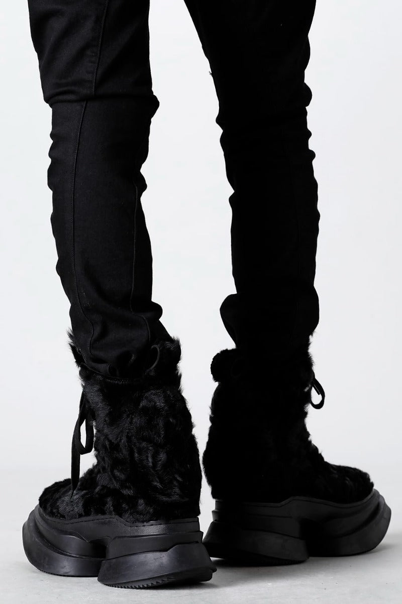 ラムヘアー シェル ブーツ