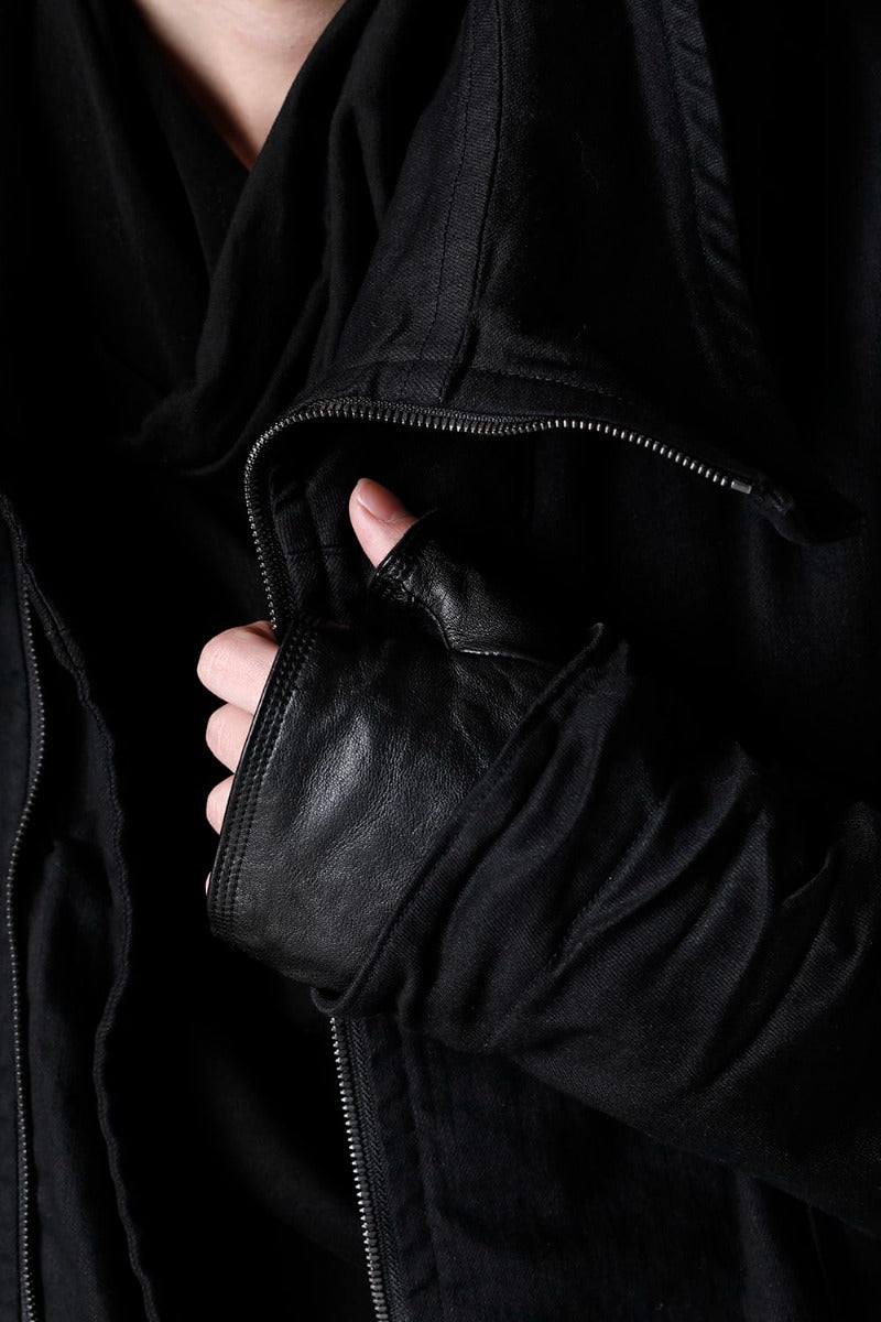 フィンガーレス レザーグローブ