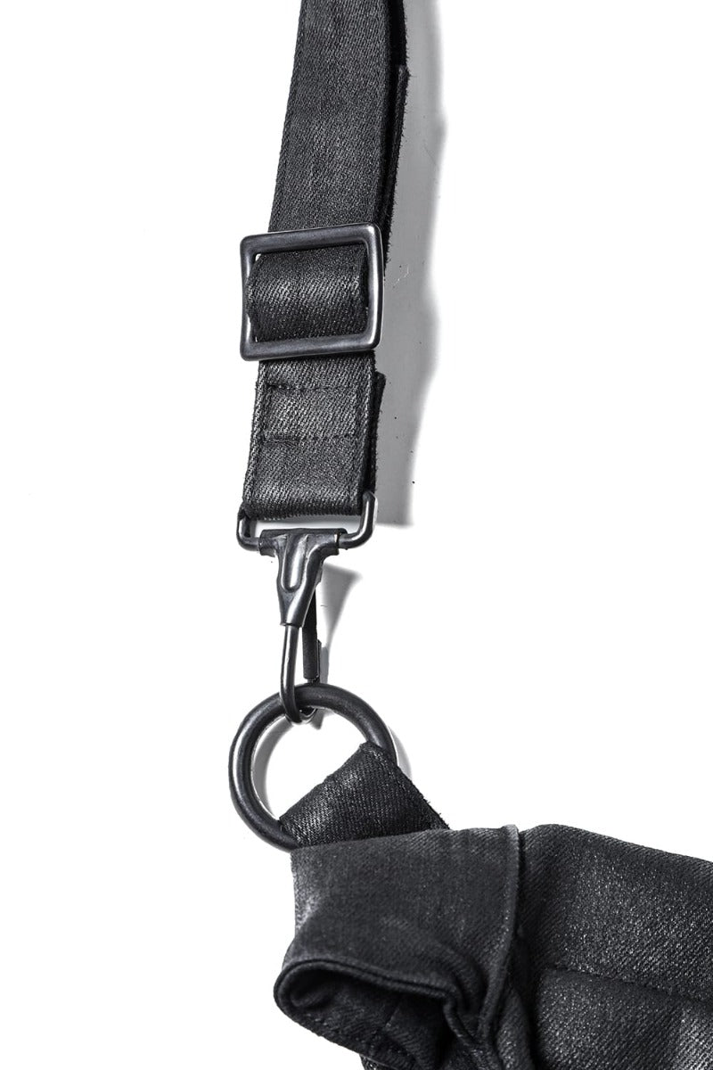 Gas Mask 10.5oz Stretch Denim Coated Bag