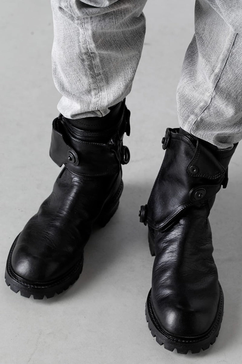 Gun Holder Leather Boots