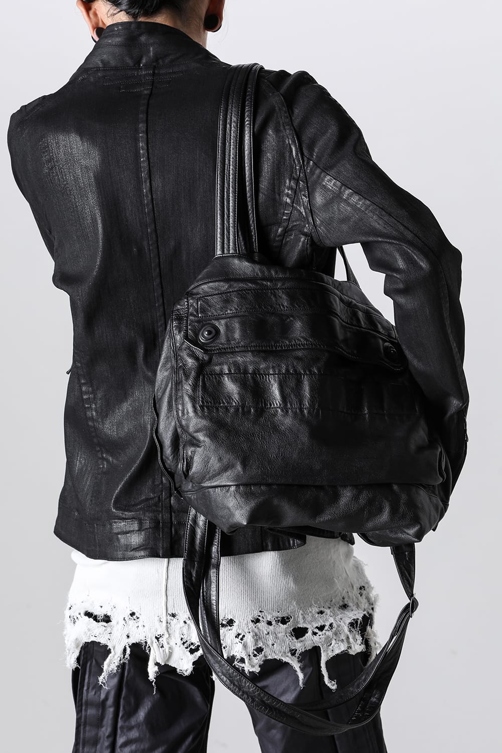 Lamb Leather Bag for Unisex 859BGU2