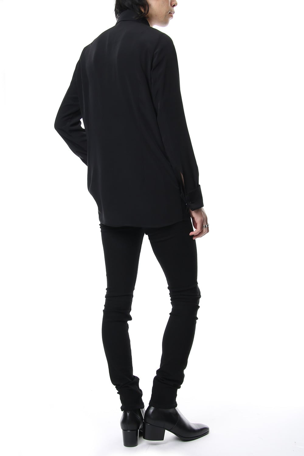Lambert Crepe De Chine Frill Shirt