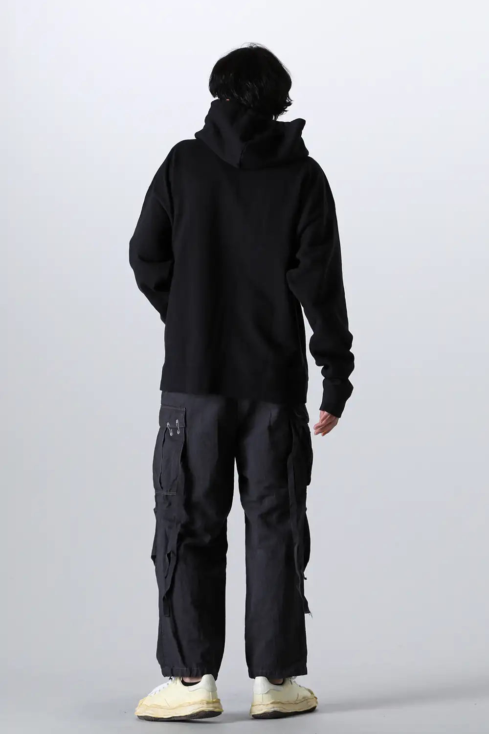 NASA Printed Hoodie Black