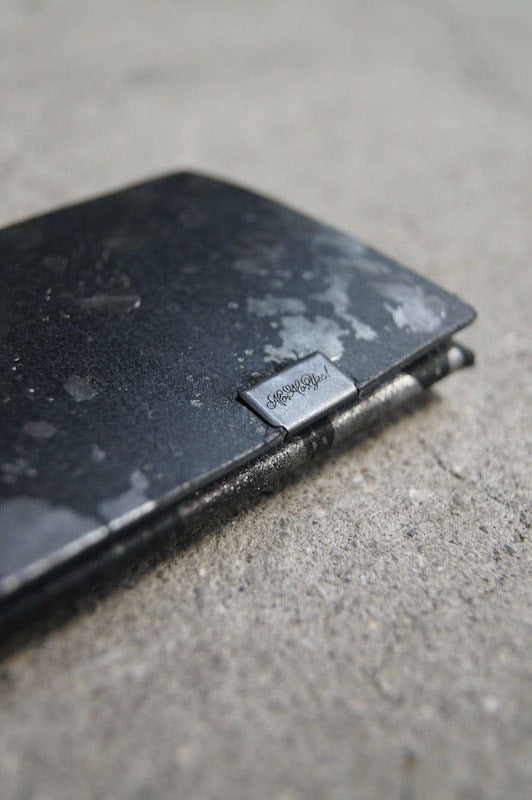 No,No,Yes! -shosa- Card case Silver Tye Dye