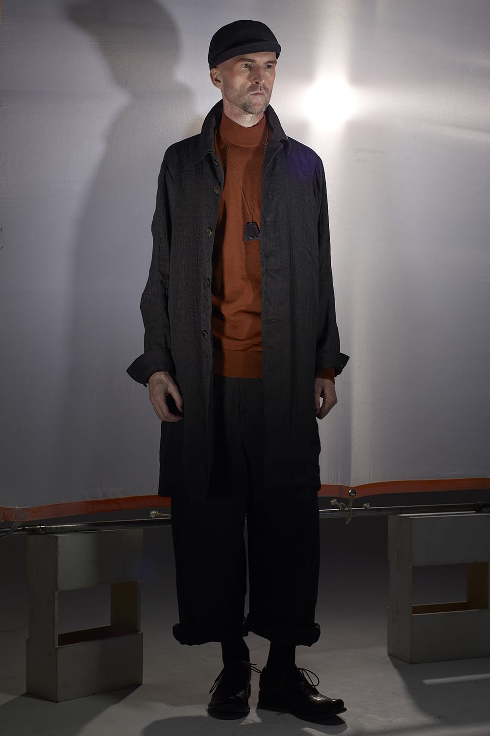 Knit high neck Cotton Hazel