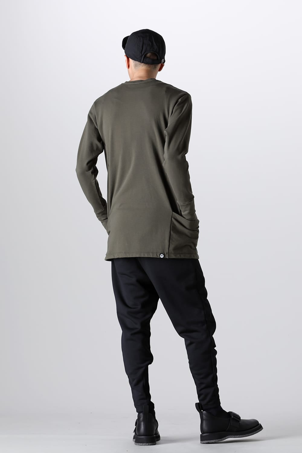 Henry Zip Up Jersey Khaki