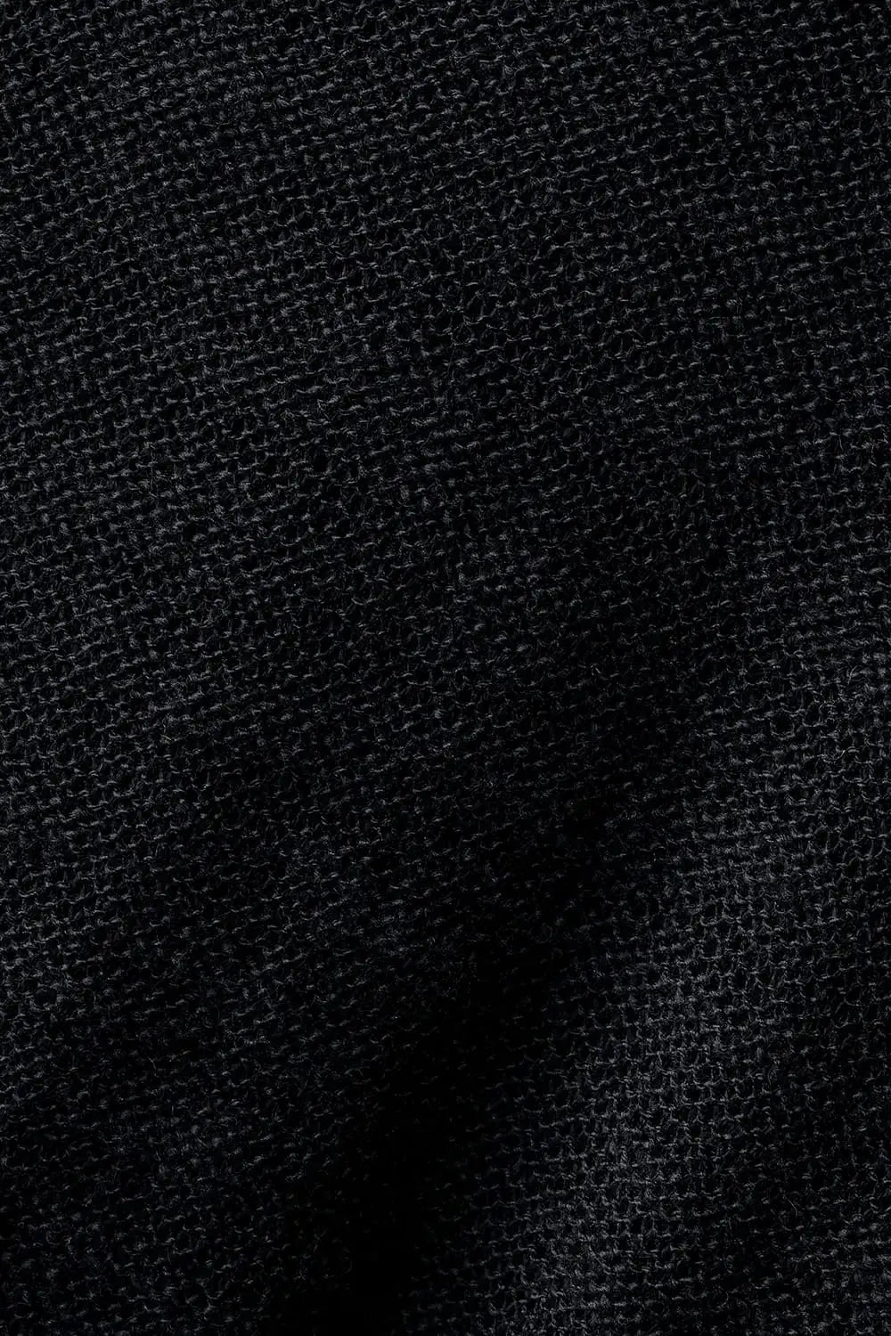 Low-Gauge Knit x Cotton Jersey Layered T-Shirt Black