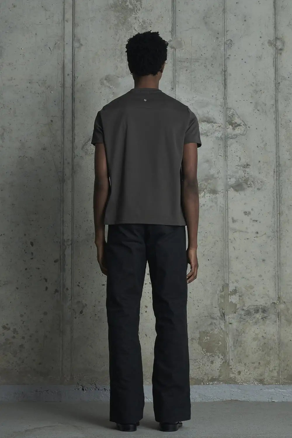 Cotton T Plush Grey Jersey