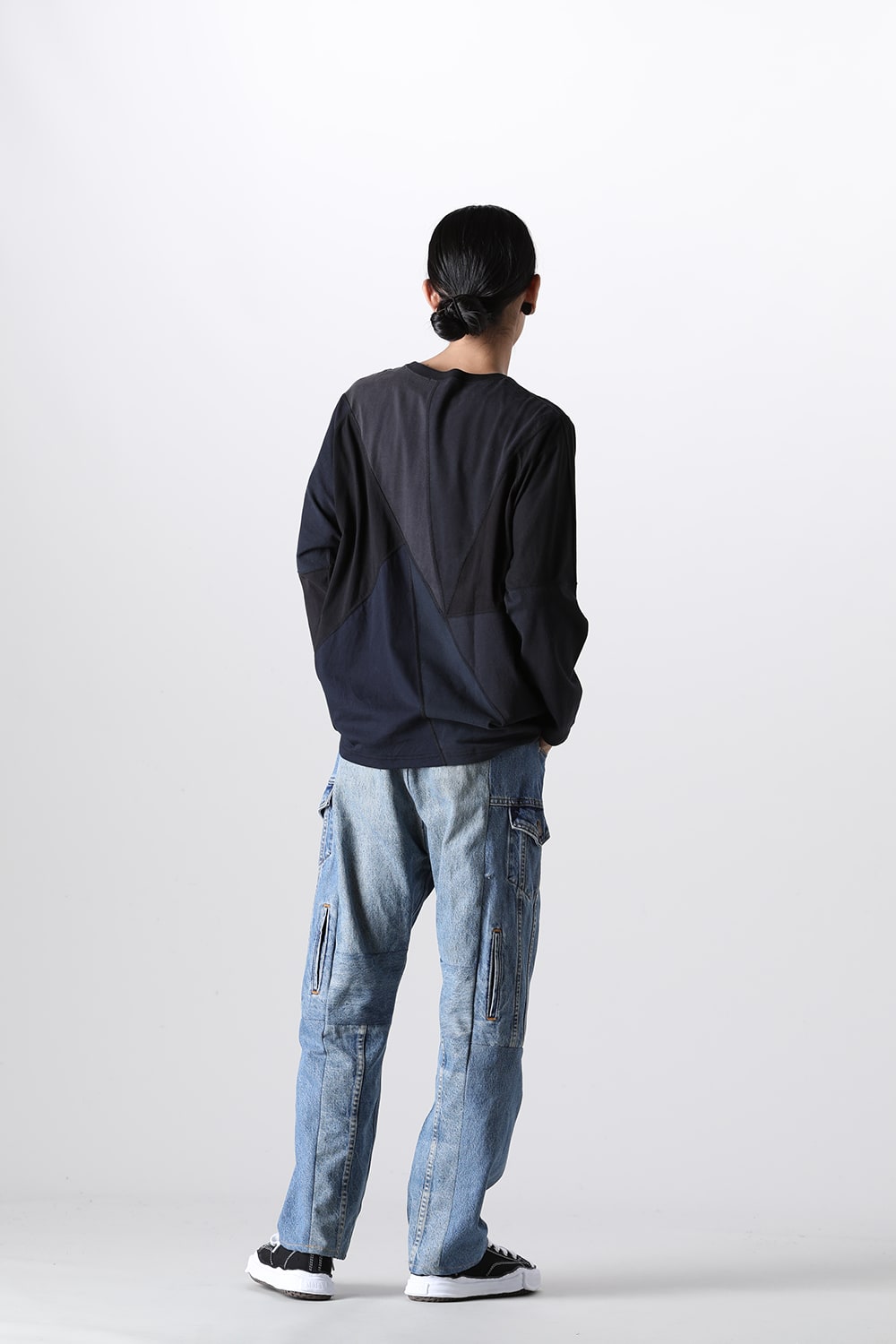 Denim Cargo Pants - L1