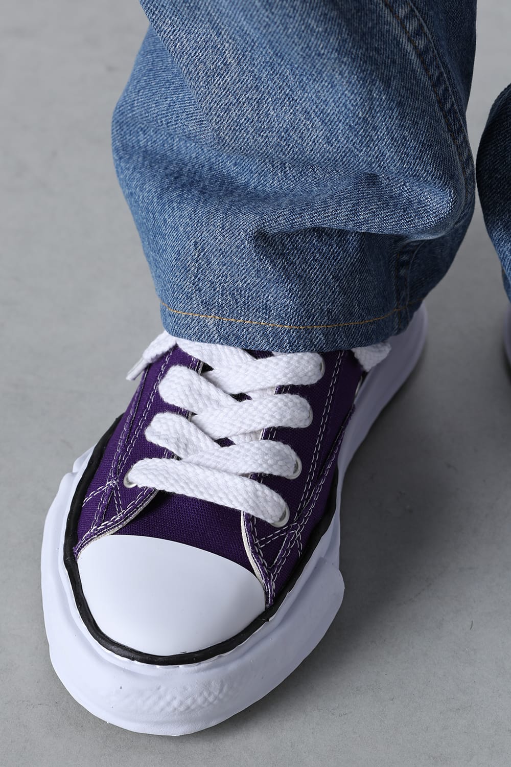 PETERSON Canvas Low Cut Sneaker Purple