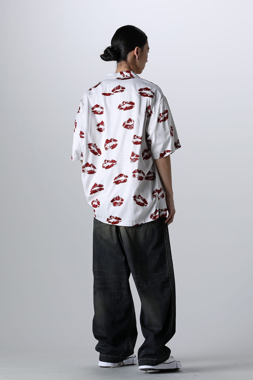 KISS Printed S/S Shirt White