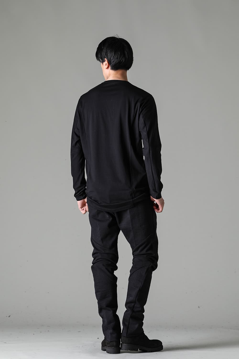 Long sleeve 80/3 jersey Black