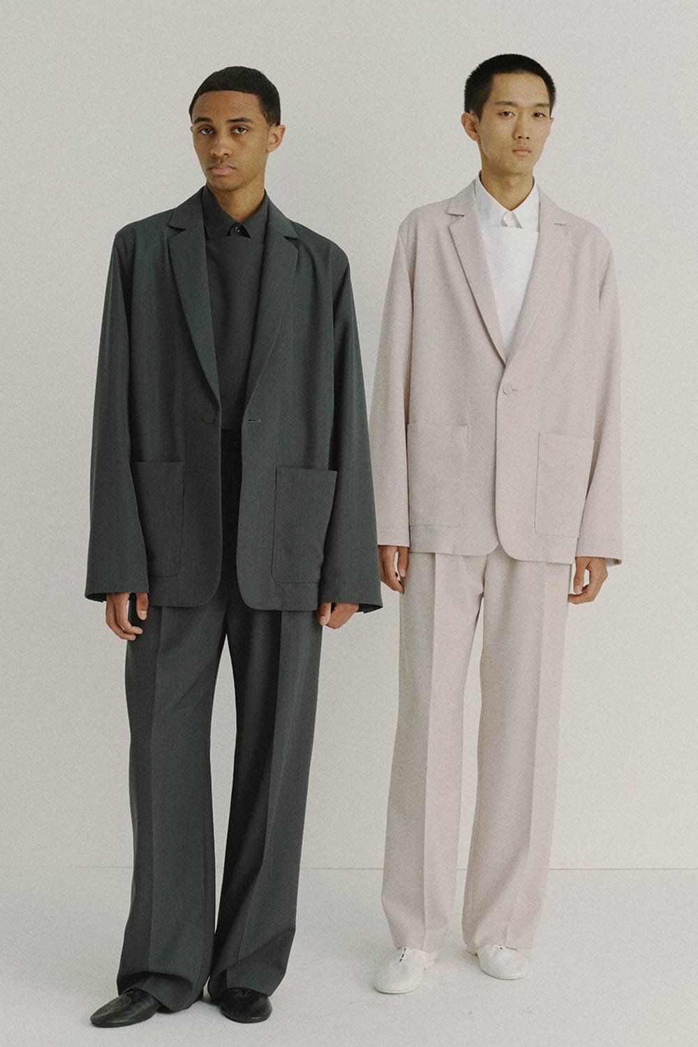 リラックスドショルダージャケット Charcoal