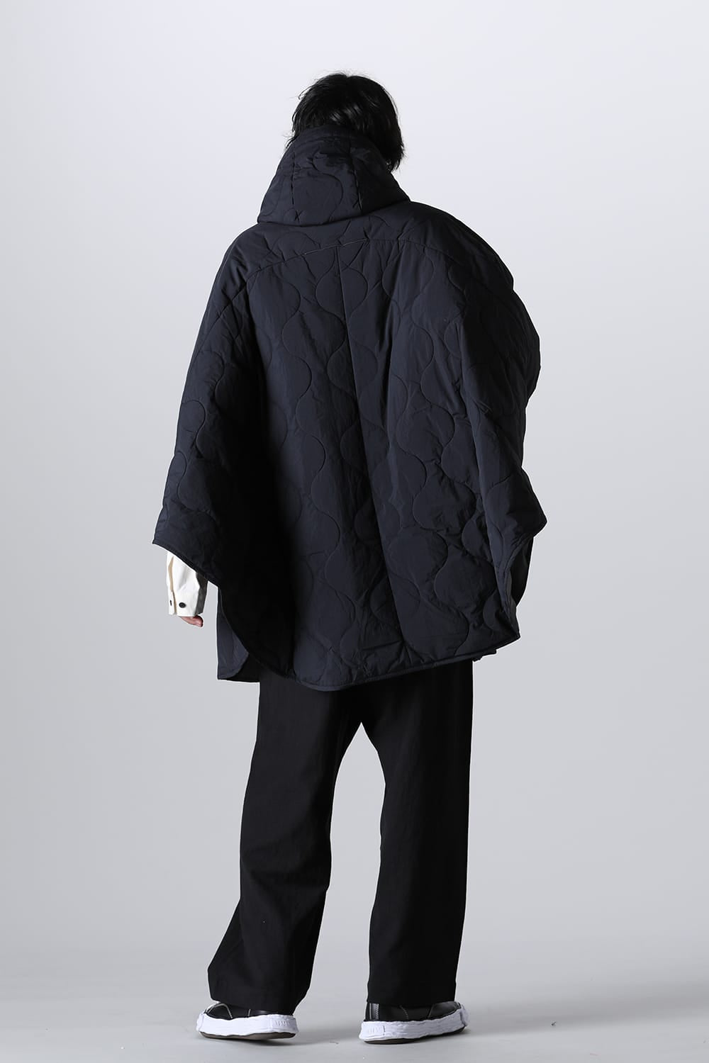 Heating Poncho Black