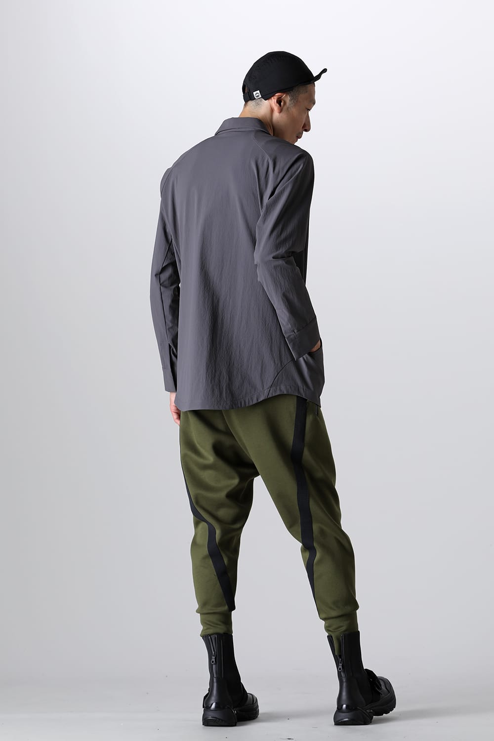 Line Jersey Pants Khaki