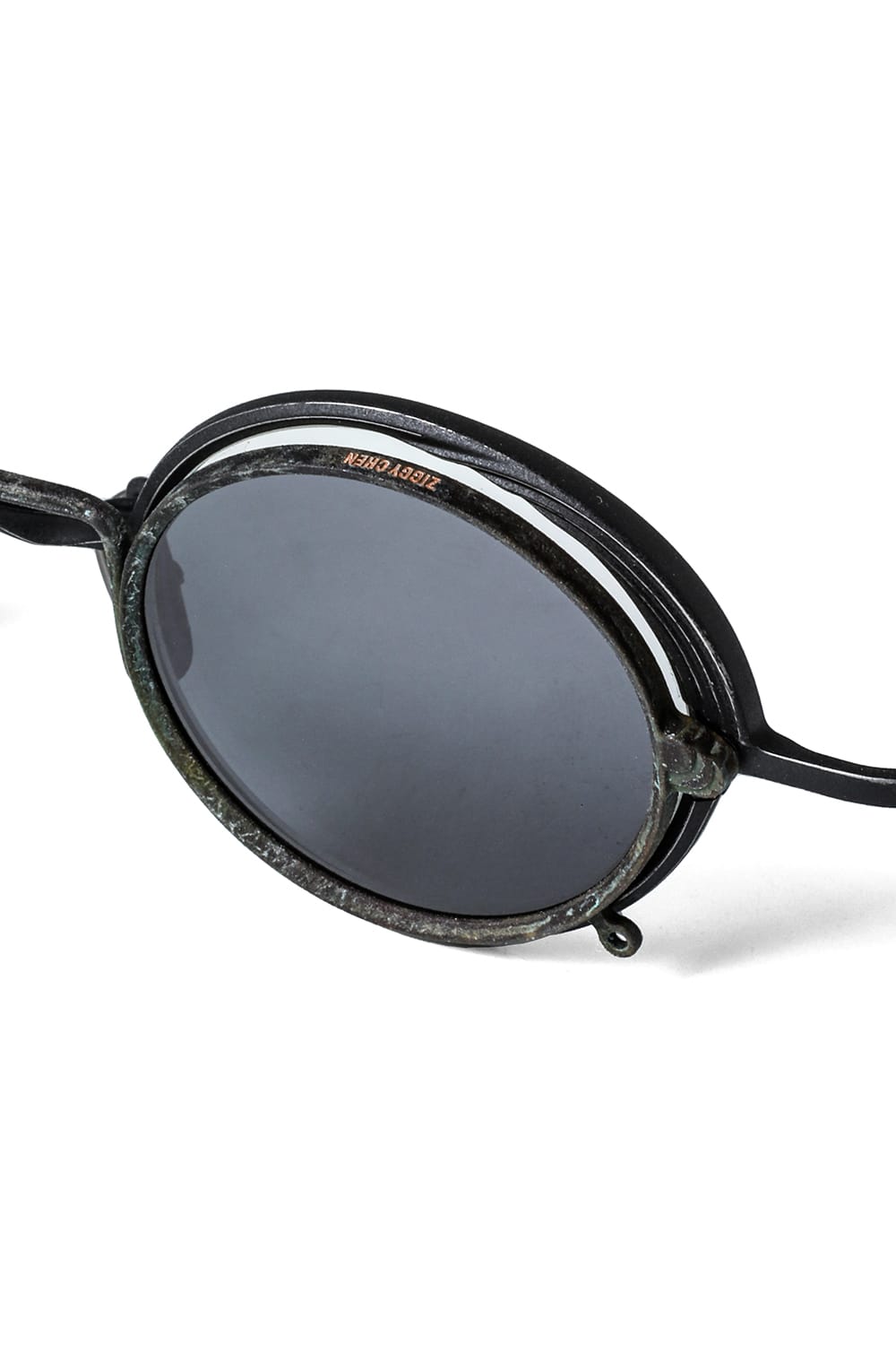 ZIGGY CHEN x RIGARDS Collaboration RG1008ZC / VINTAGE BLACK x JADE (CLIP) DARK GRAY (LENS)