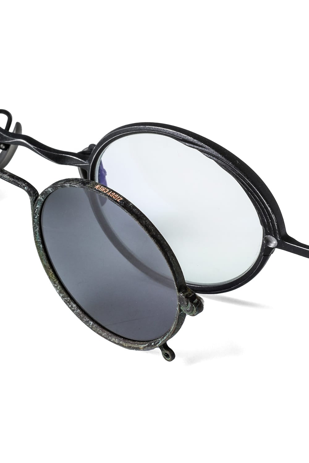 ZIGGY CHEN x RIGARDS Collaboration RG1008ZC / VINTAGE BLACK x JADE (CLIP) DARK GRAY (LENS)