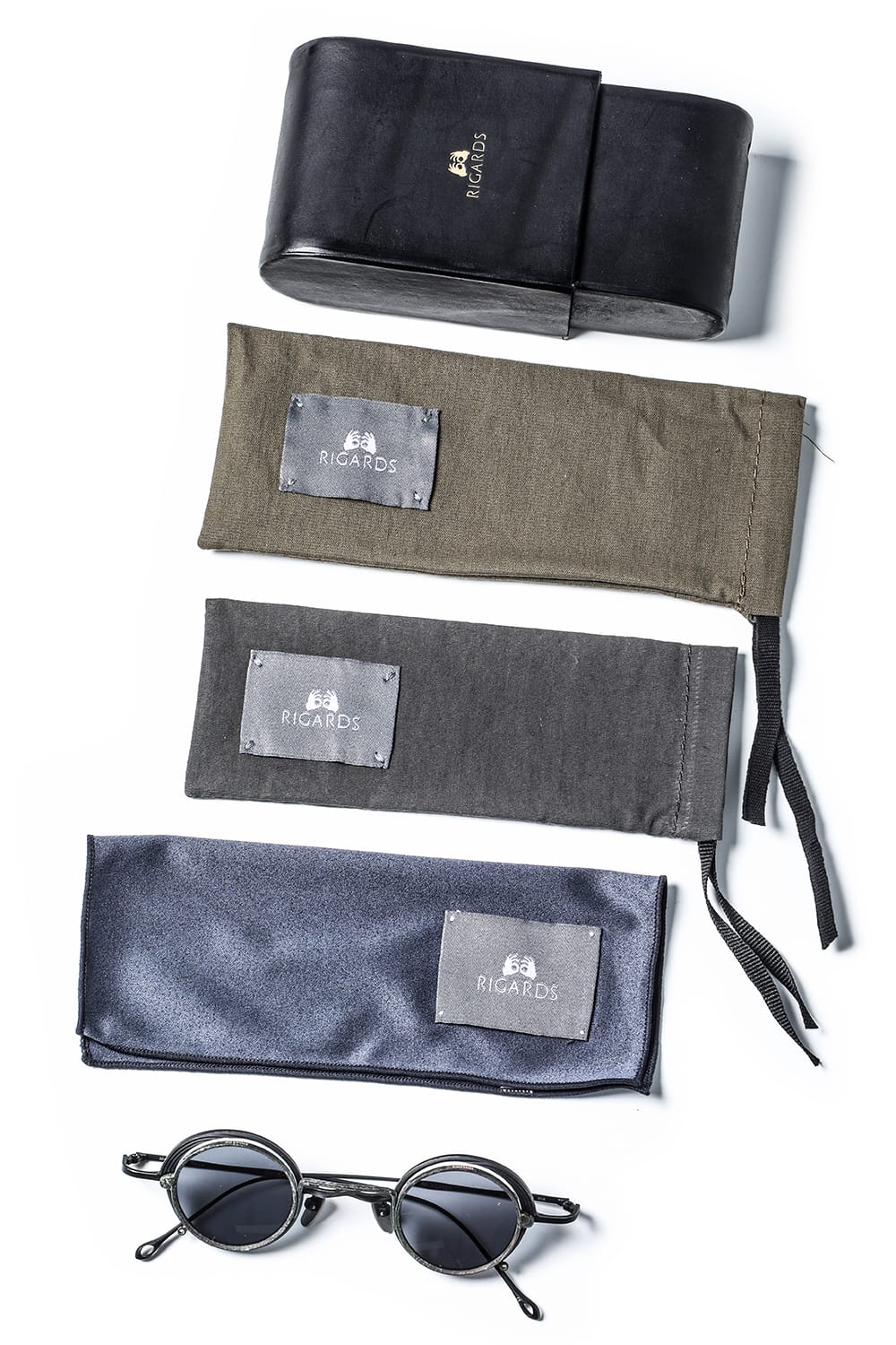 ZIGGY CHEN x RIGARDS Collaboration RG1008ZC / VINTAGE BLACK x JADE (CLIP) DARK GRAY (LENS)