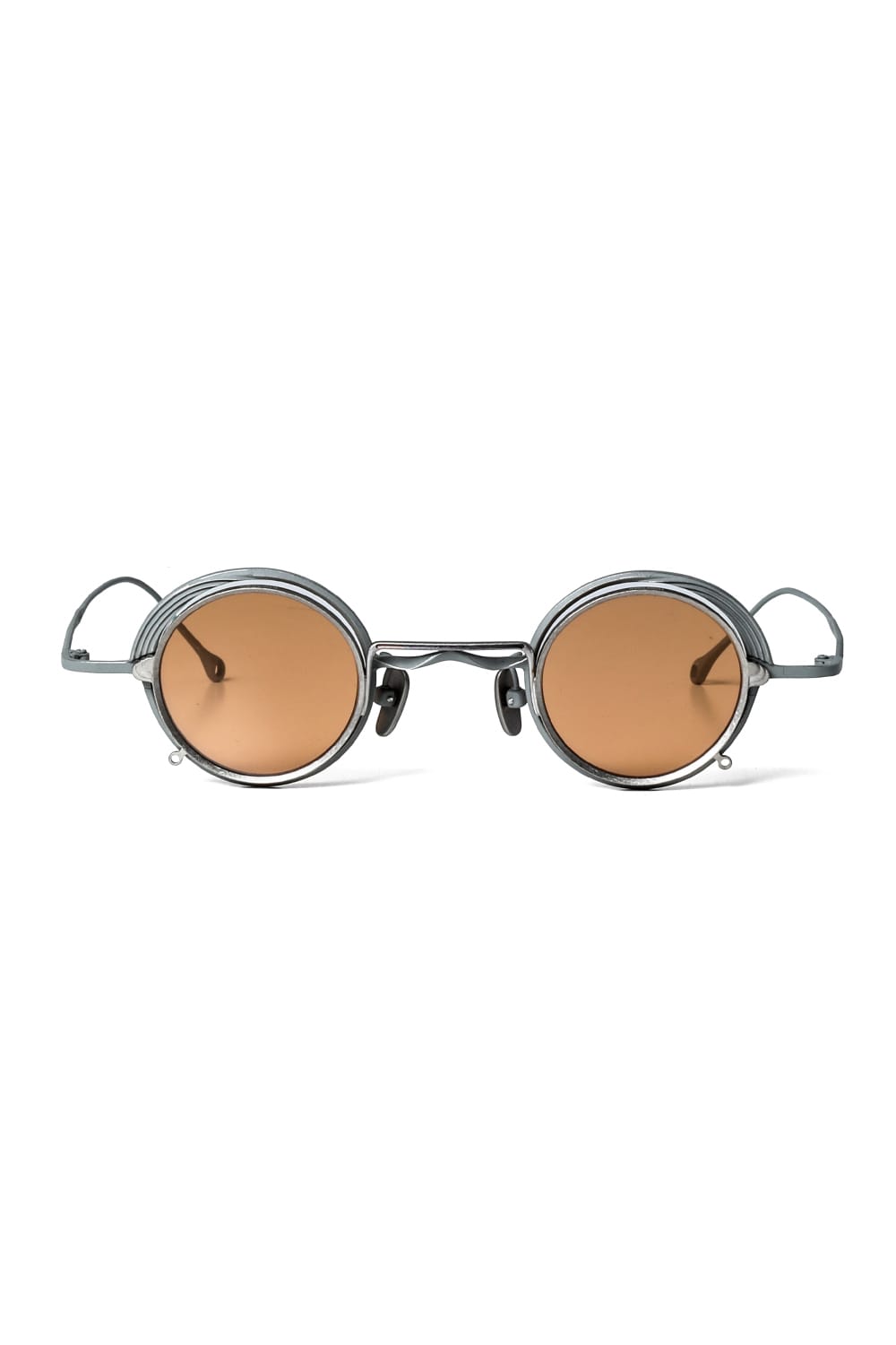 ZIGGY CHEN x RIGARDS Collaboration RG1008ZC / VINTAGE GRAY (FRAME) ×SILVER (CLIP) SALMON (LENS)