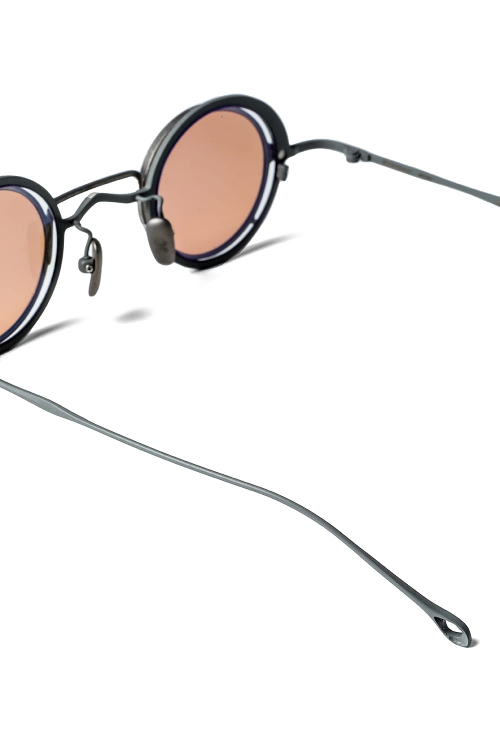 ZIGGY CHEN x RIGARDS Collaboration RG1008ZC / VINTAGE GRAY (FRAME) ×SILVER (CLIP) SALMON (LENS)