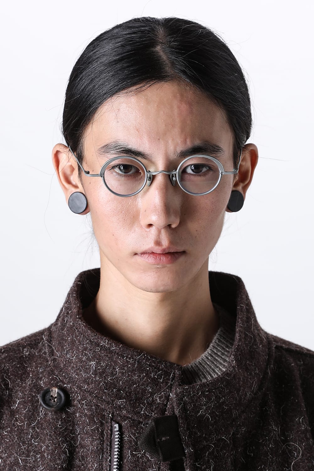 ZIGGY CHEN x RIGARDS Collaboration RG1008ZC / VINTAGE GRAY (FRAME) ×SILVER (CLIP) SALMON (LENS)