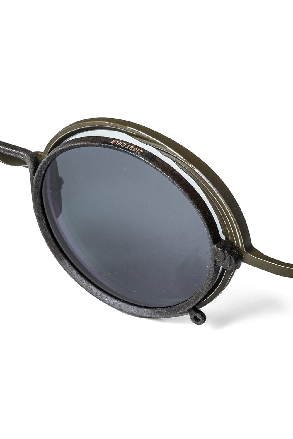ZIGGY CHEN x RIGARDS Collaboration RG1008ZC / VINTAGE OLIVE x BRONZE (CLIP) DARK GRAY LENS
