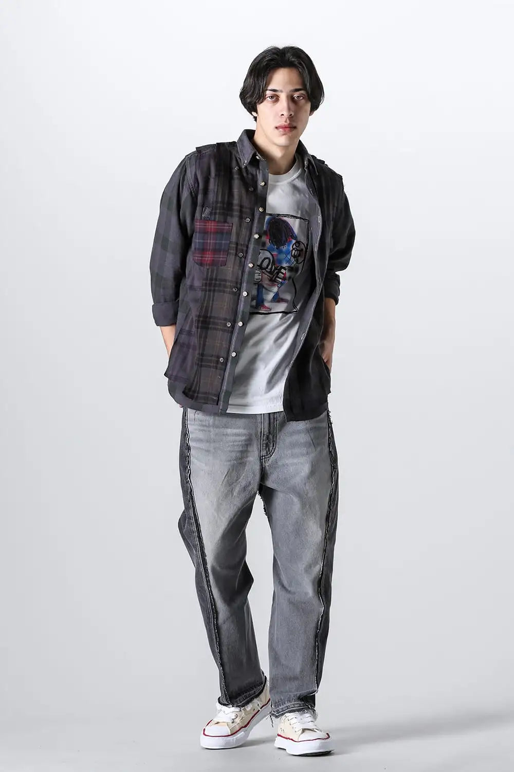 Remake Shirt Black Dye - 02