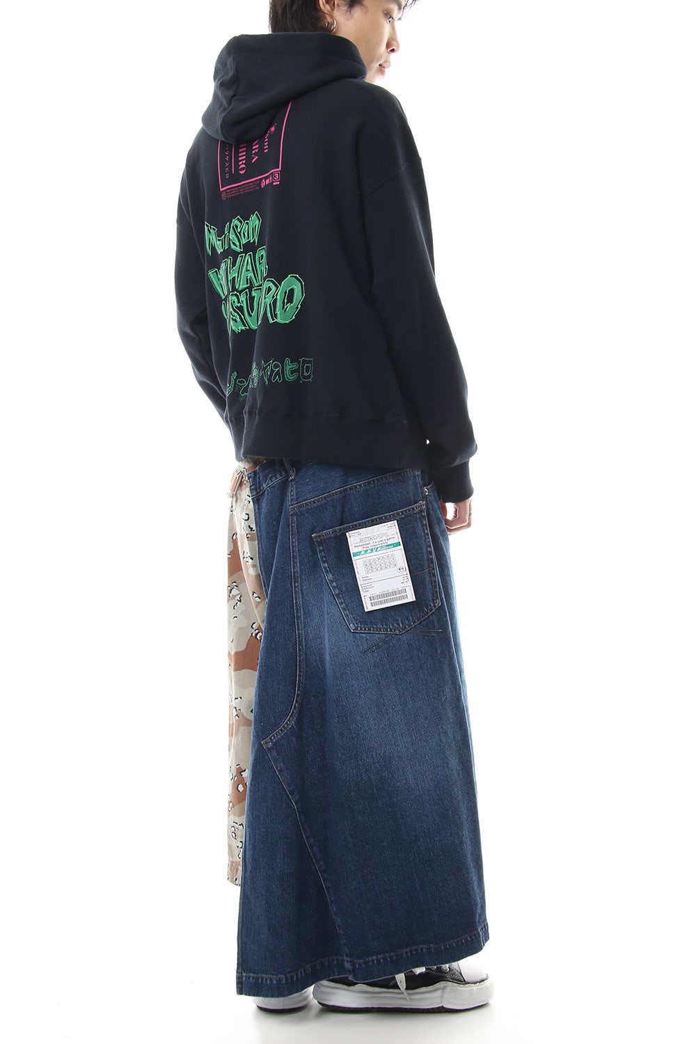 Maison MIHARAYASUHIRO Printed hoodie Black