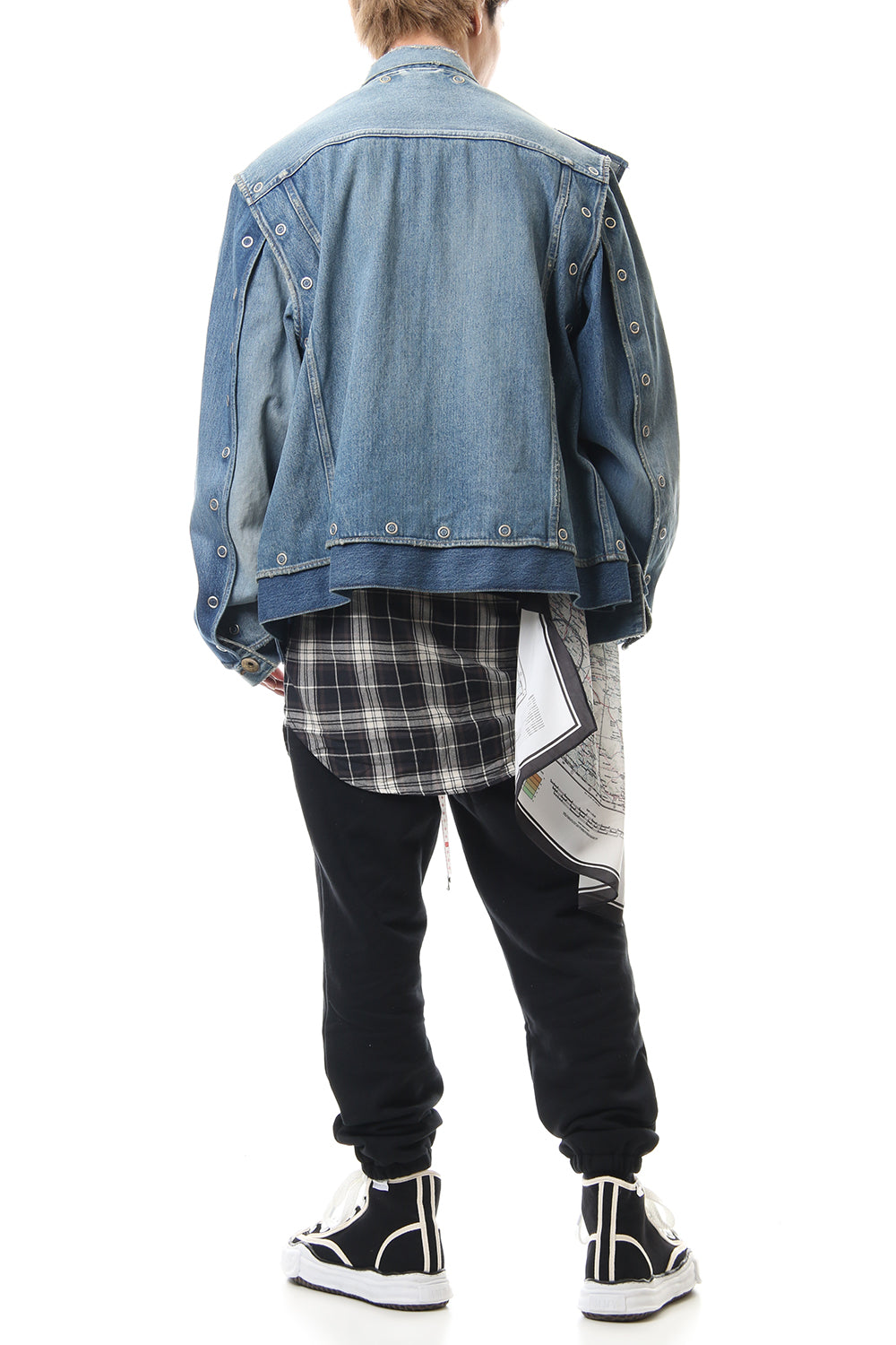 Removable Denim Blouson