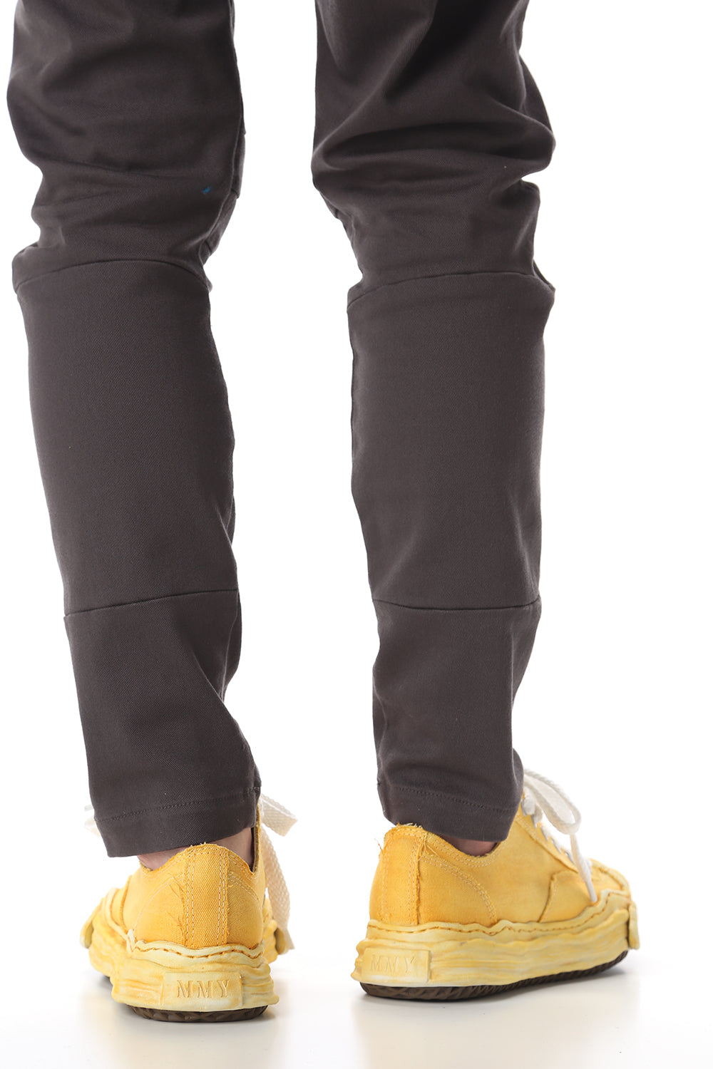 Original sole Toe cap sneaker LOW over dyed Yellow