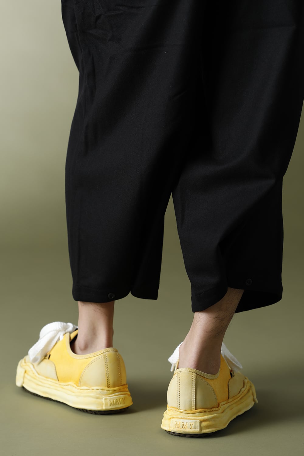 Original sole Overdyed lowcut sneaker Yellow