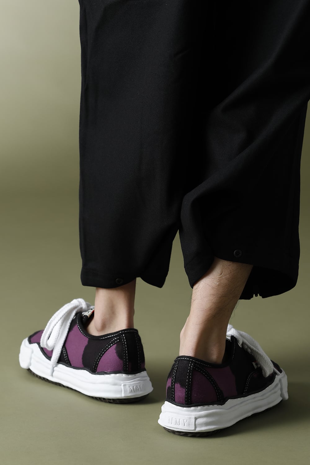 Original sole Printed lowcut sneaker Purple