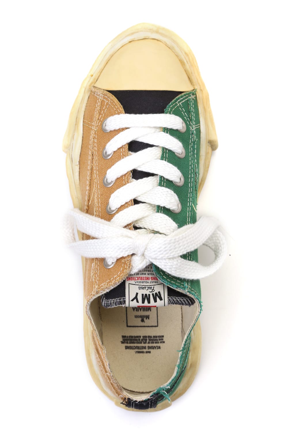 -ピーターソン ロー- オリジナルソール オーバーダイ ローカット スニーカ Yellow