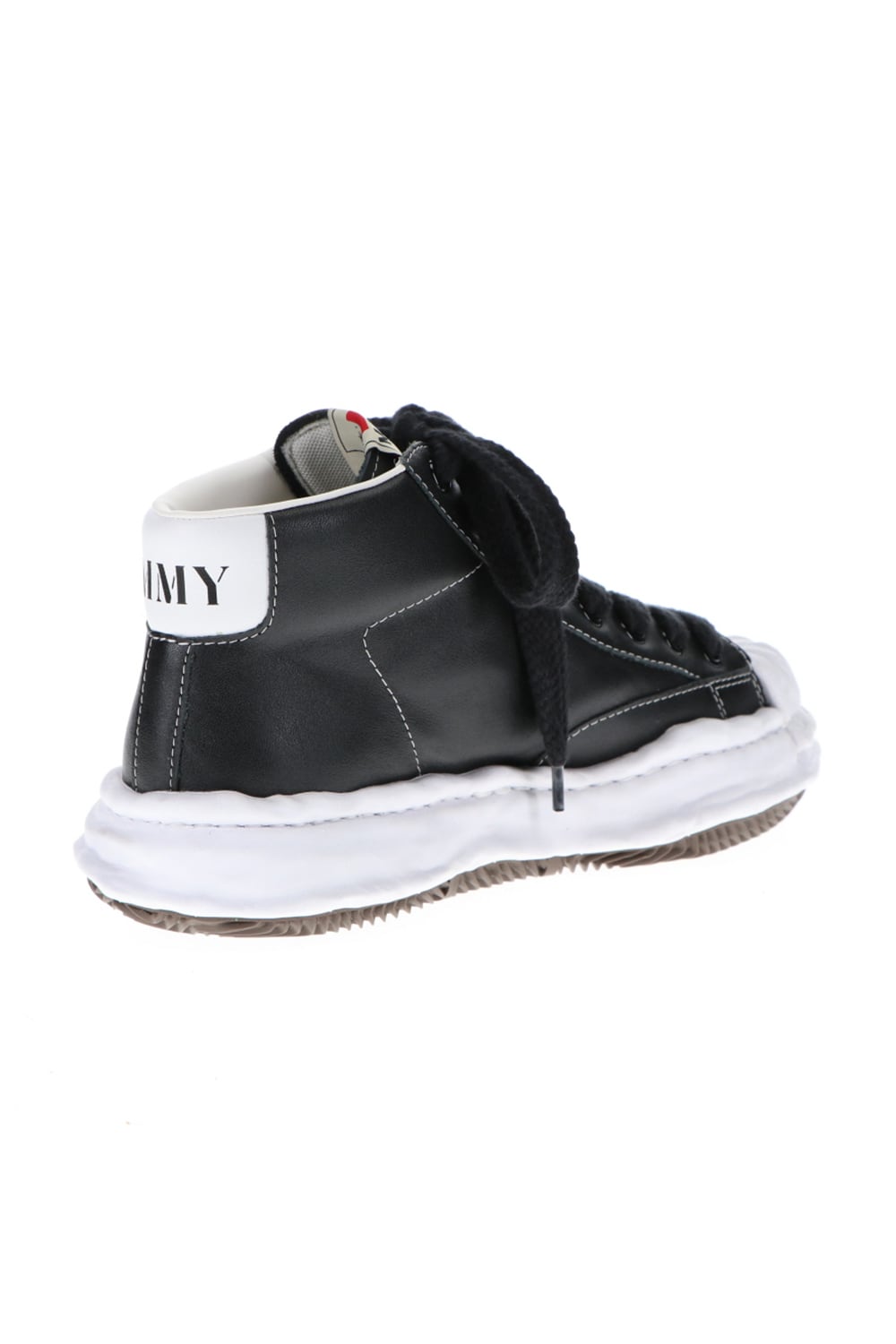 -BLAKEY High- Original STC sole leather Hi-top sneakers Black