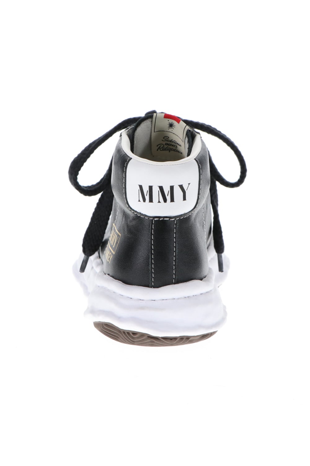 -BLAKEY High- Original STC sole leather Hi-top sneakers Black