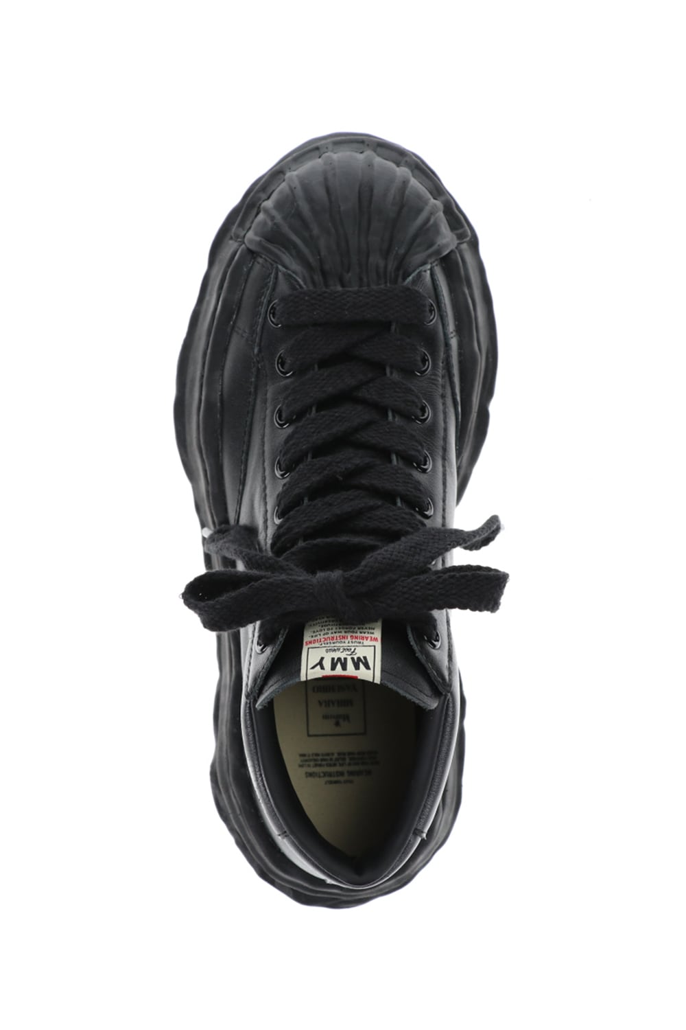 -BLAKEY High- Original STC sole leather Hi-top sneakers Black / Black