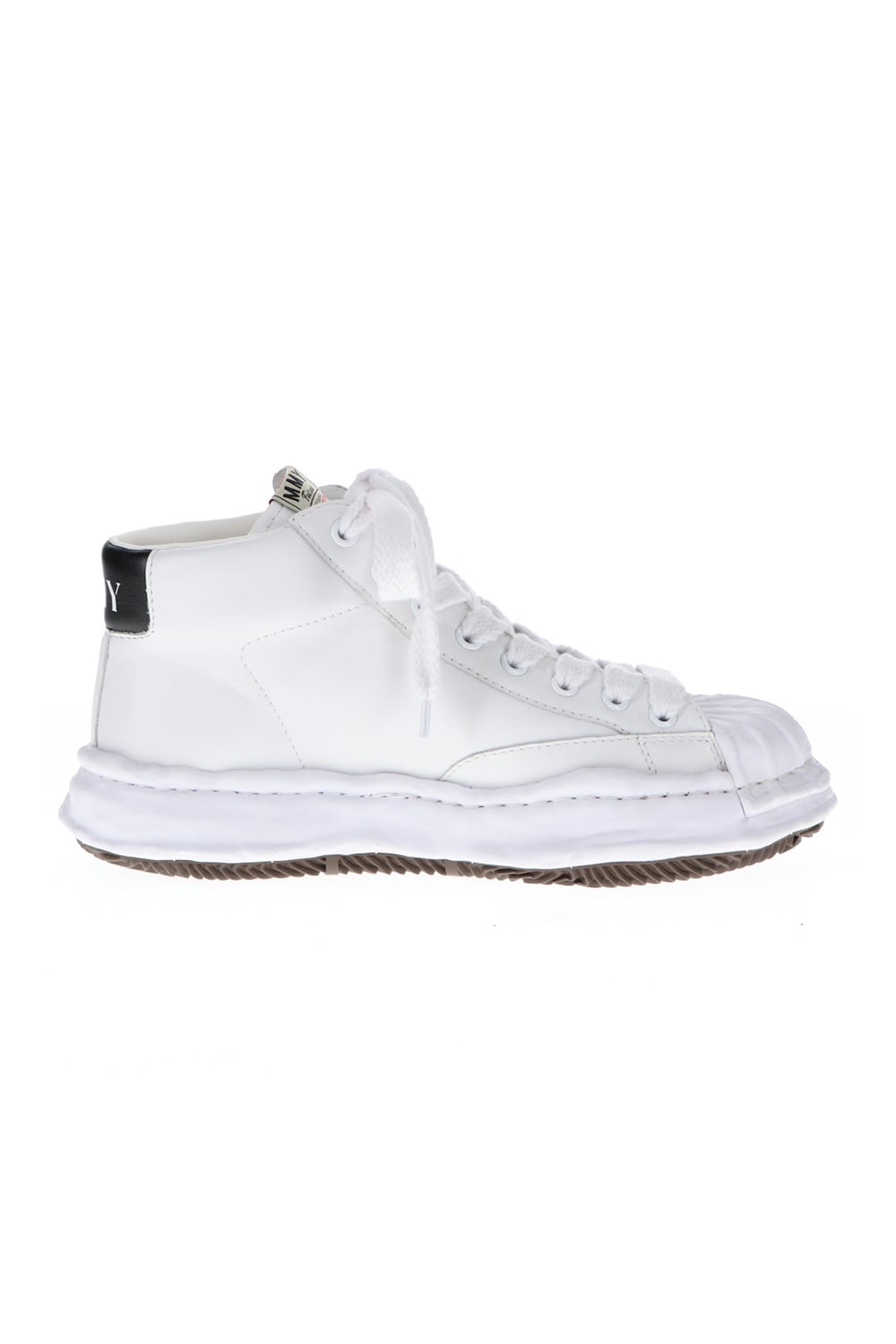-BLAKEY High- Original STC sole leather Hi-top sneakers White