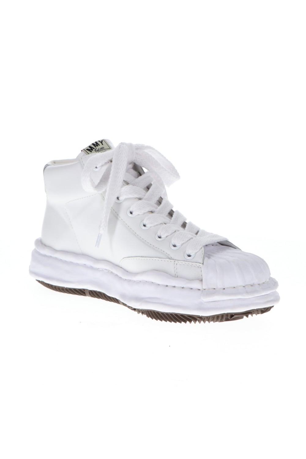 -BLAKEY High- Original STC sole leather Hi-top sneakers White