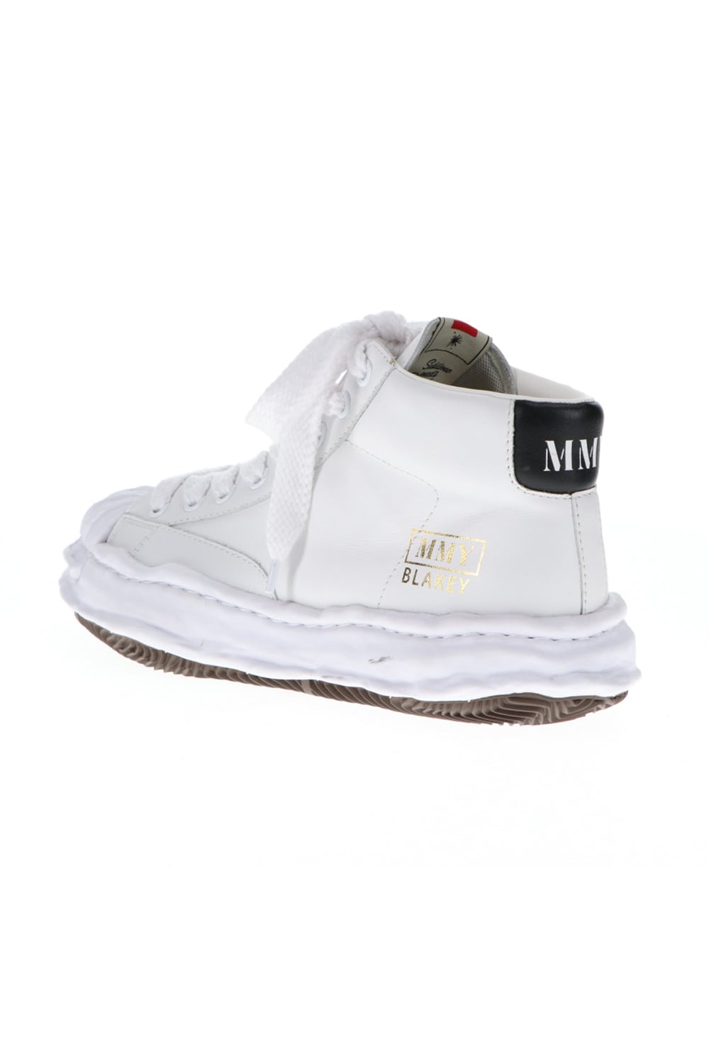 -BLAKEY High- Original STC sole leather Hi-top sneakers White