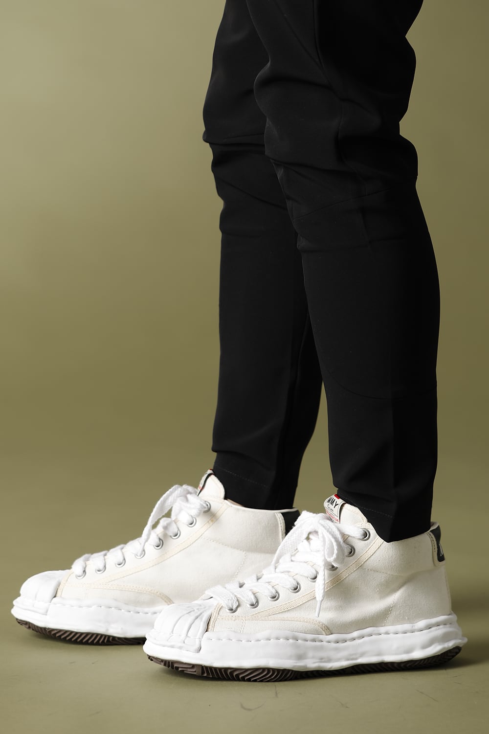 -BLAKEY High- Original STC sole canvas Hi-top sneakers White