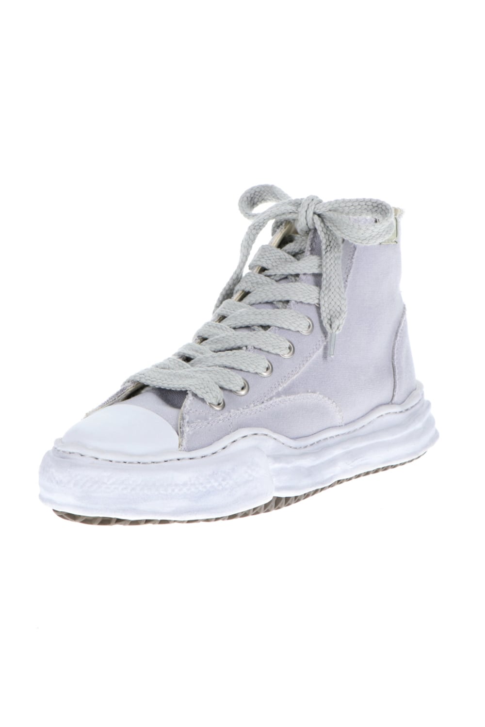 -ピーターソン- オリジナルソール オーバーダイ ハイトップ スニーカー Gray