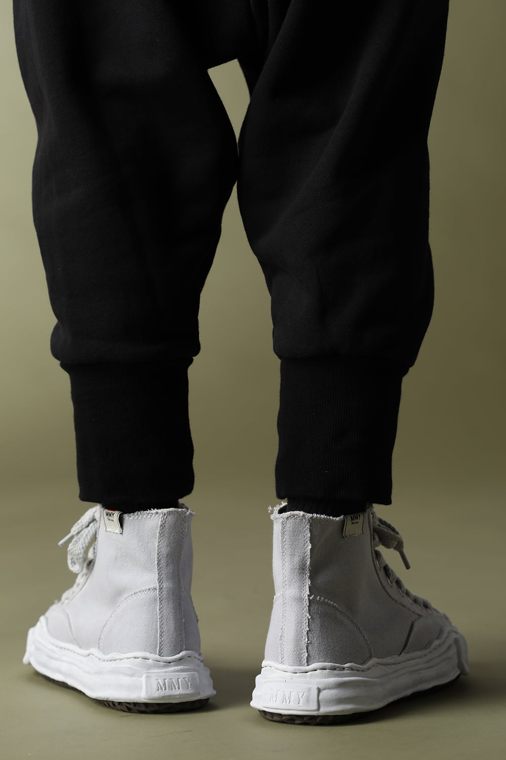 -ピーターソン- オリジナルソール オーバーダイ ハイトップ スニーカー Gray