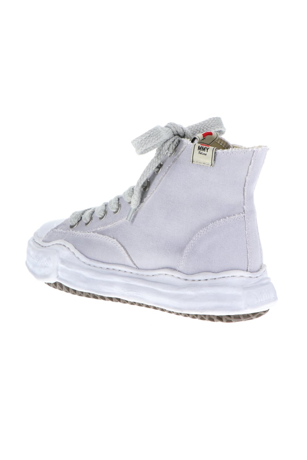 -ピーターソン- オリジナルソール オーバーダイ ハイトップ スニーカー Gray